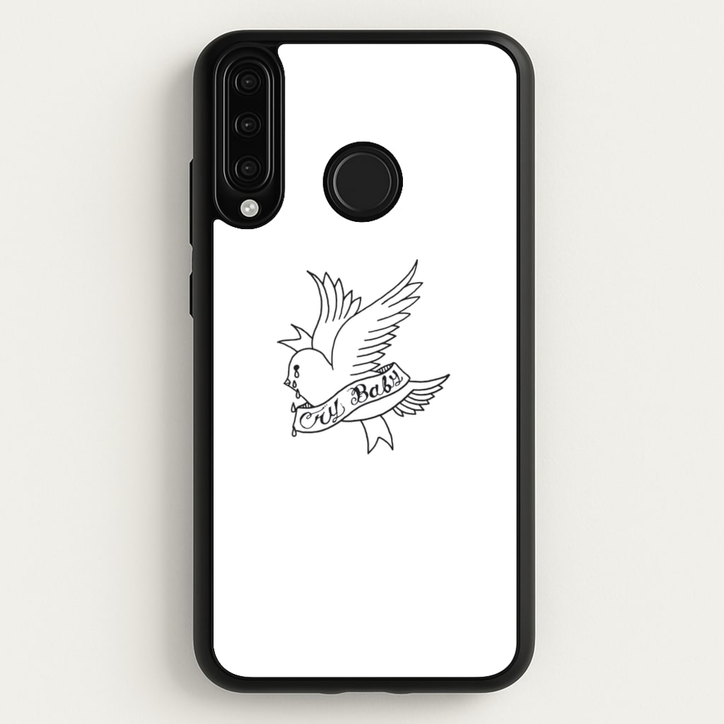 Cry Baby Bird - Peep - Lil Peep Phone Case for Huawei P30 Lite