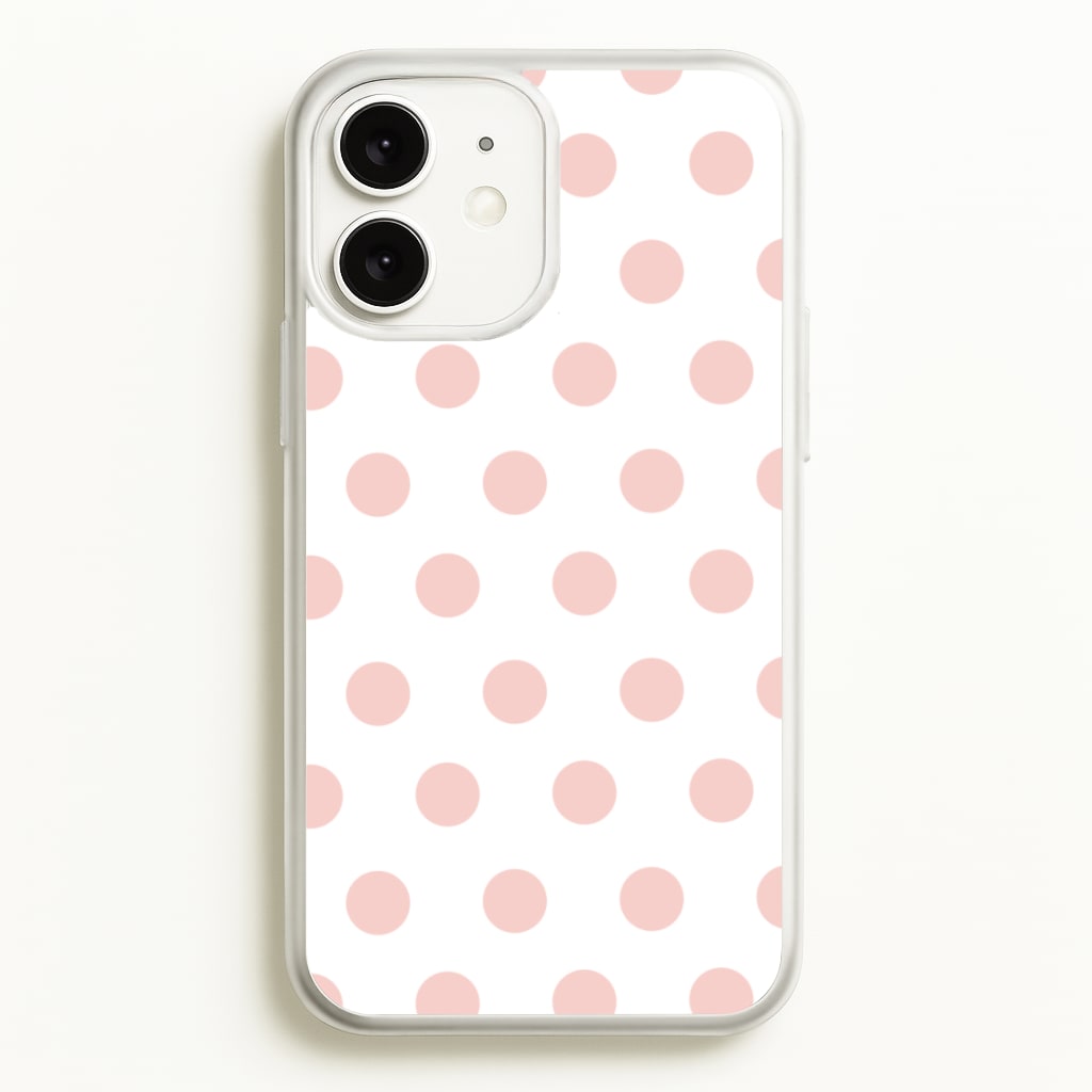 Pink Polka Dot Personalised - Personalised Phone Case for iPhone 11