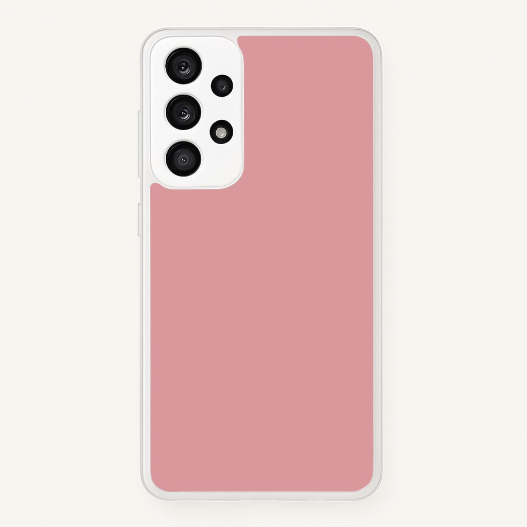 Dust Pink Personalised - Personalised Phone Case for Galaxy A33