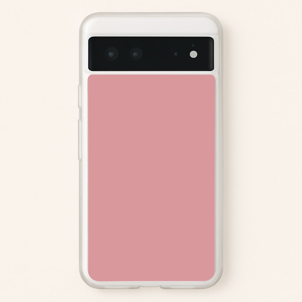 Dust Pink Personalised - Personalised Phone Case for Google Pixel 6