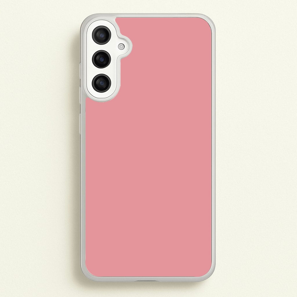 Dust Pink Personalised - Personalised Phone Case for Galaxy A34