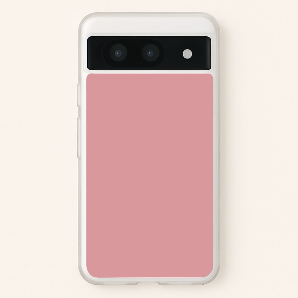 Dust Pink Personalised - Personalised Phone Case for Google Pixel 8a