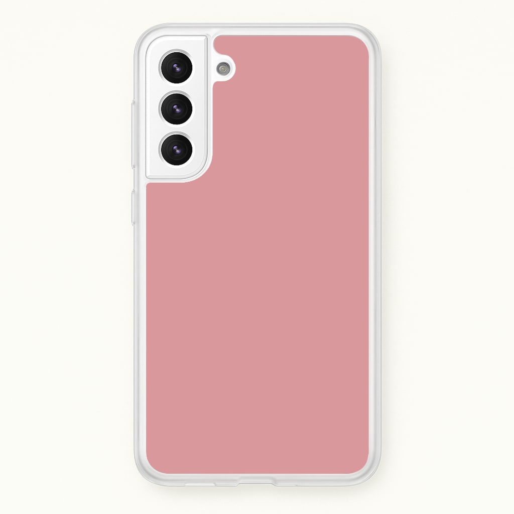 Dust Pink Personalised - Personalised Phone Case for Galaxy S21 Plus