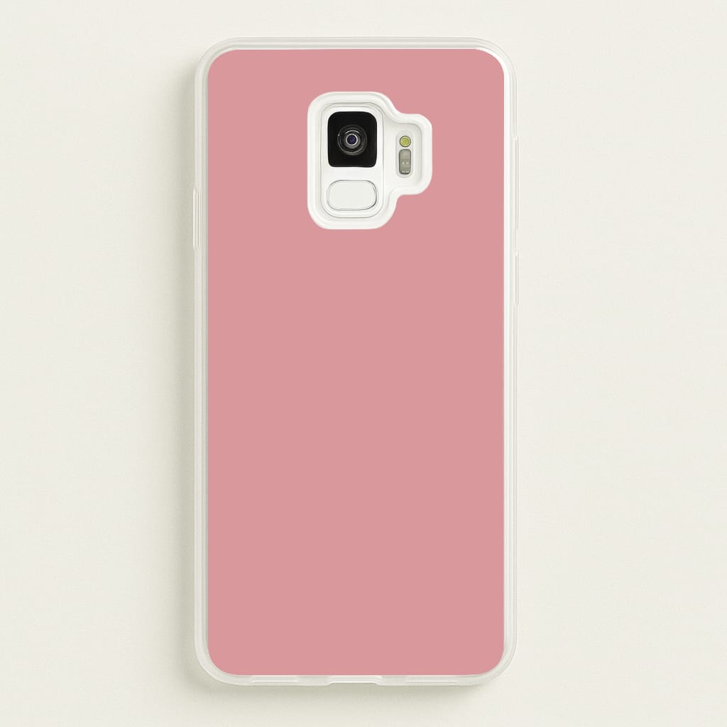 Dust Pink Personalised - Personalised Phone Case for Galaxy S9