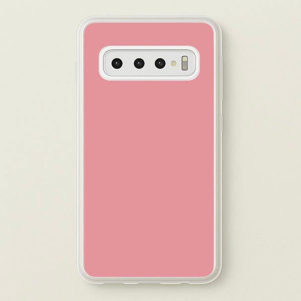 Dust Pink Personalised - Personalised Phone Case for Galaxy S10