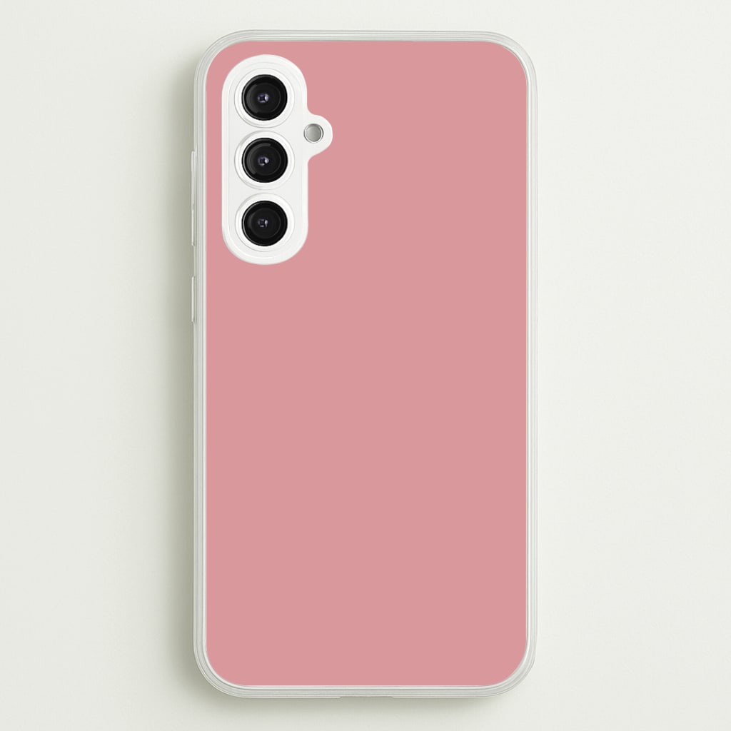 Dust Pink Personalised - Personalised Phone Case for Galaxy S23FE
