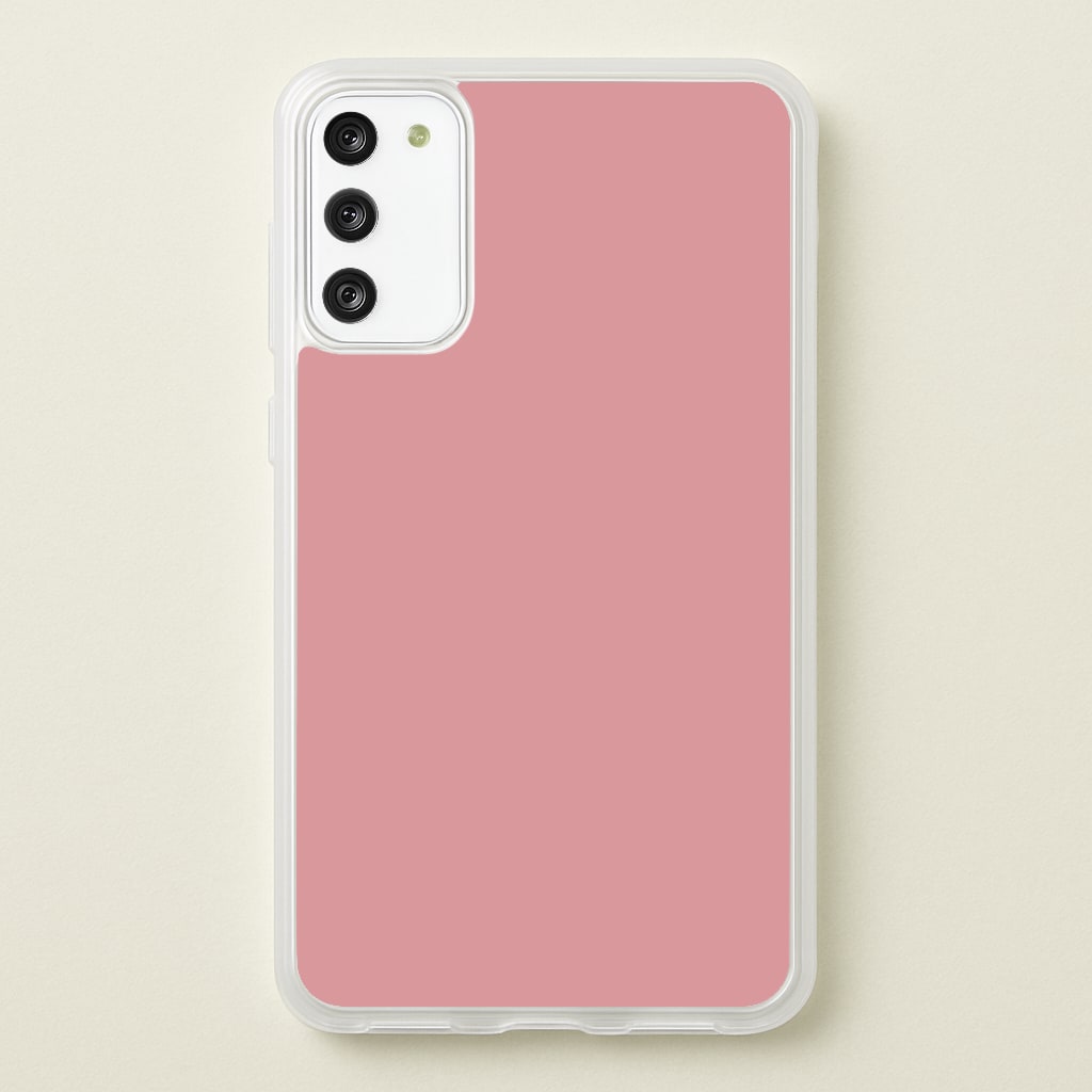 Dust Pink Personalised - Personalised Phone Case for Galaxy S20FE