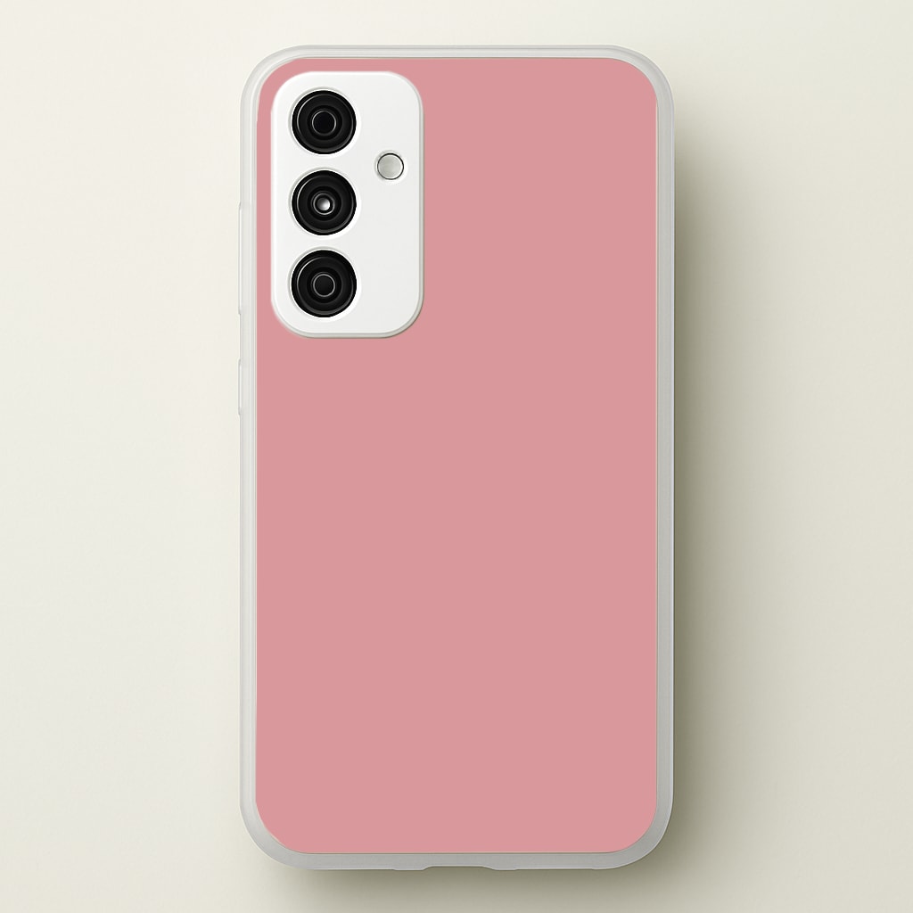 Dust Pink Personalised - Personalised Phone Case for Galaxy A35