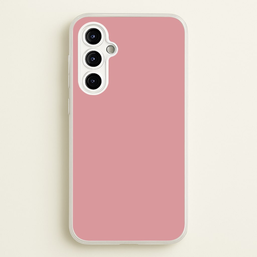 Dust Pink Personalised - Personalised Phone Case for Galaxy A54