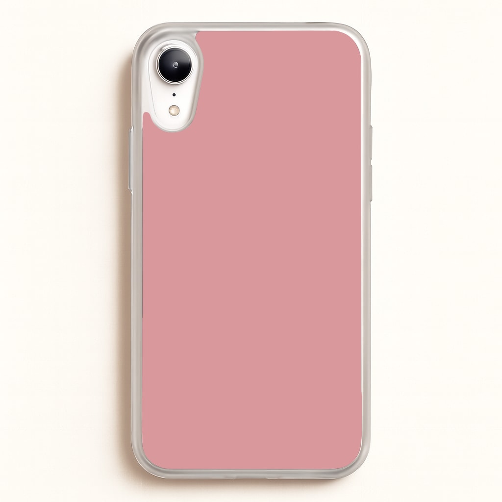 Dust Pink Personalised - Personalised Phone Case for iPhone XR