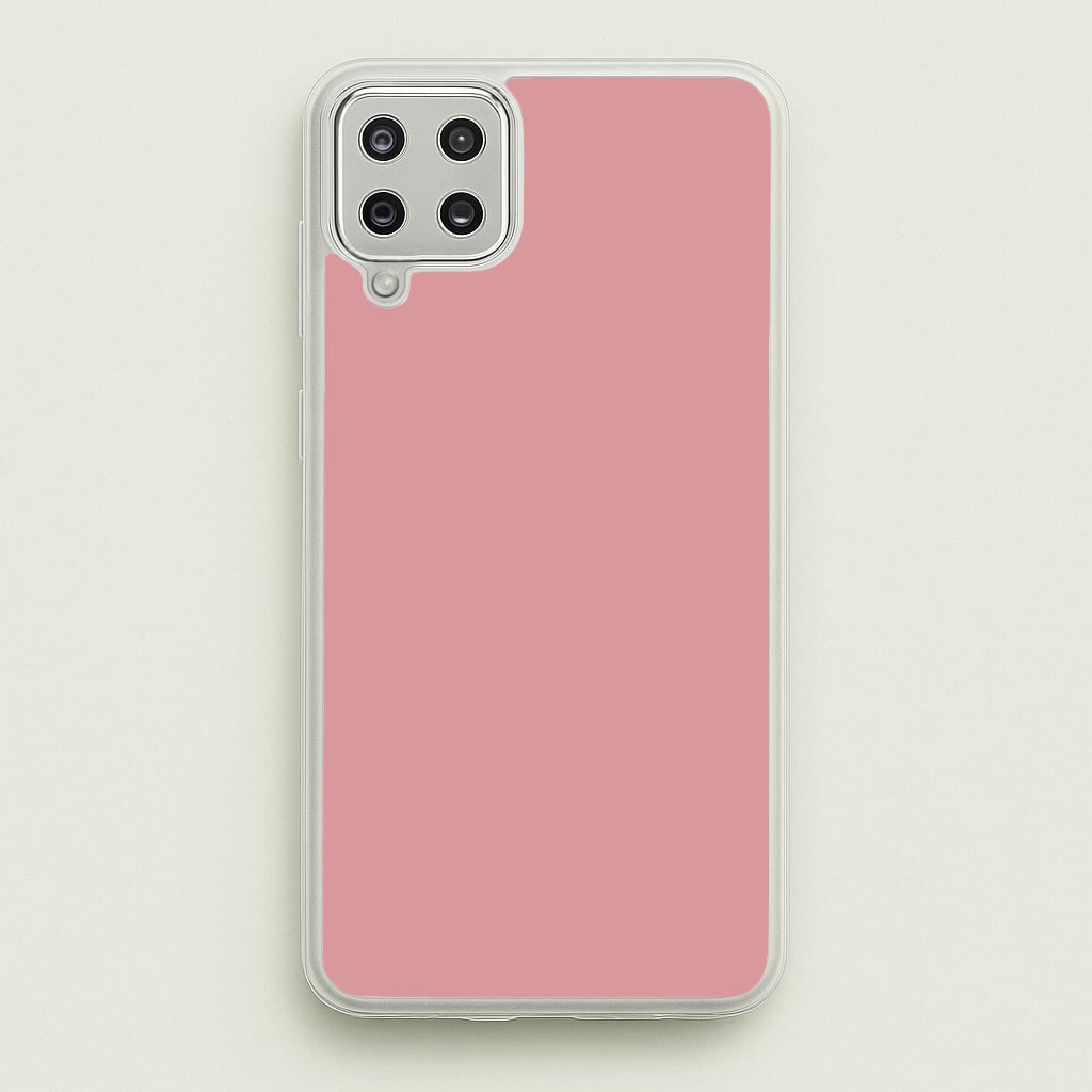 Dust Pink Personalised - Personalised Phone Case for Galaxy A12