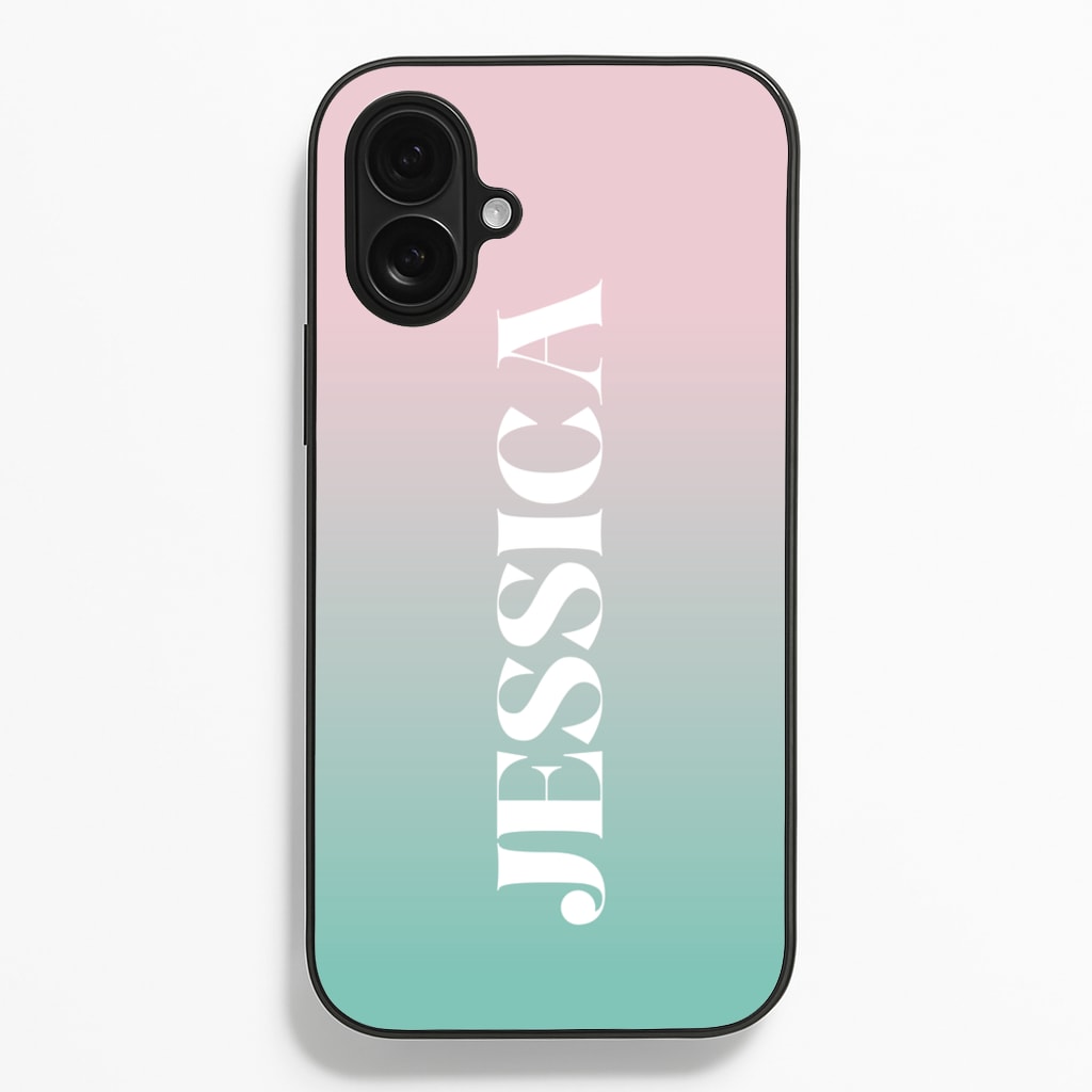 Gradient Personalised Name Phone Case