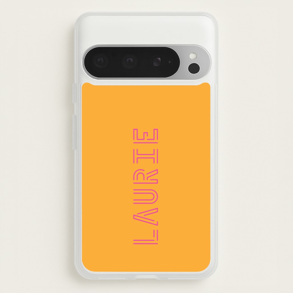 Neon Sign Personalised Name - Personalised Phone Case for Google Pixel 9 Pro XL