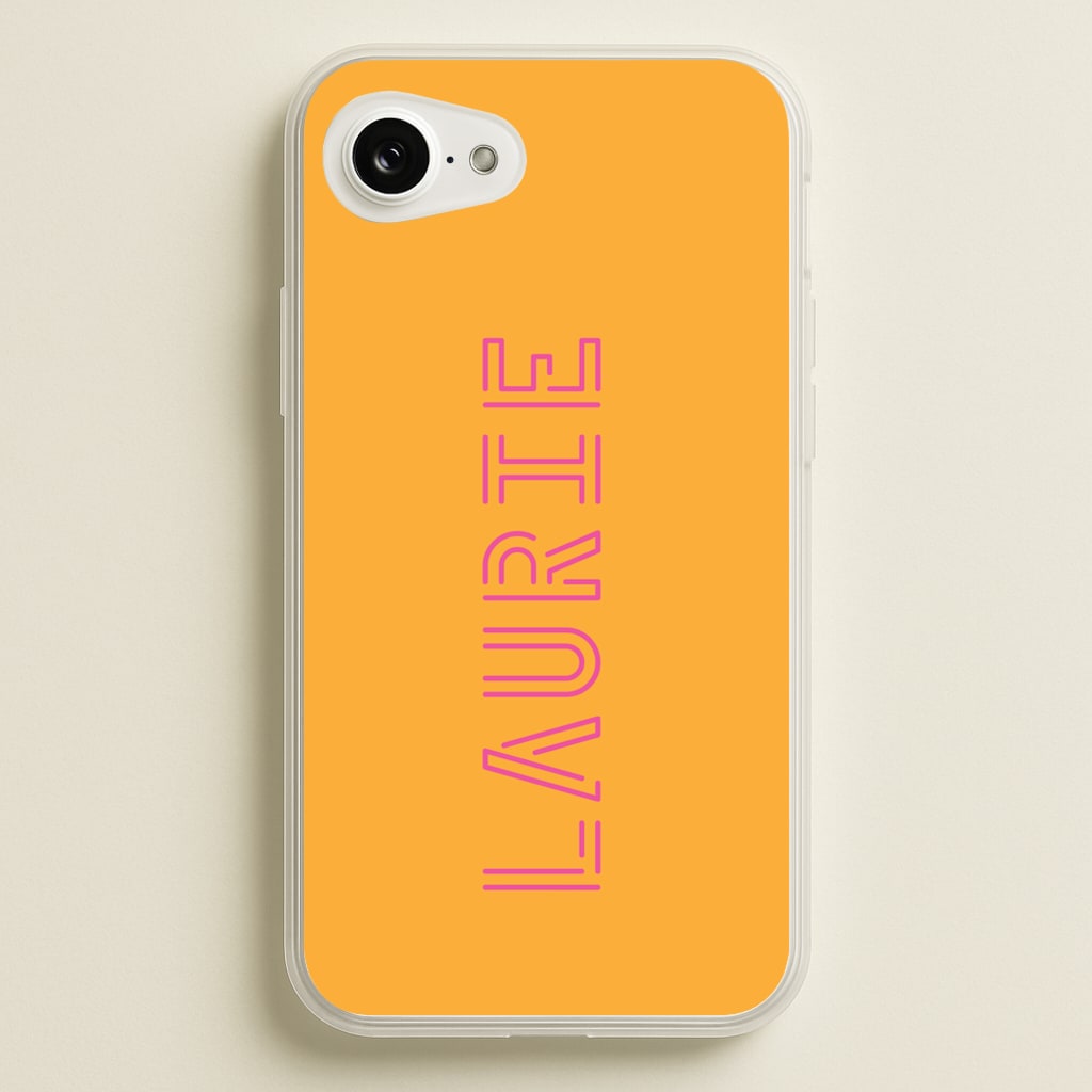 Neon Sign Personalised Name - Personalised Phone Case for iPhone 16e