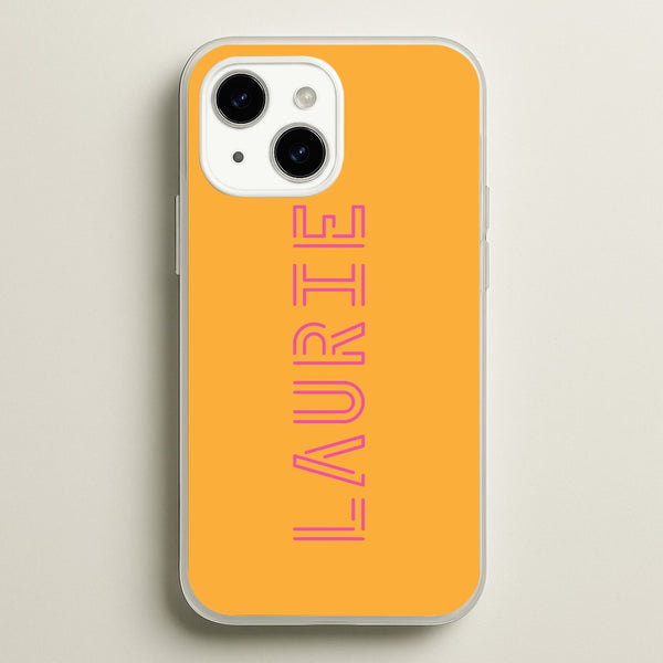 Neon Sign Personalised Name - Personalised Phone Case for iPhone 15