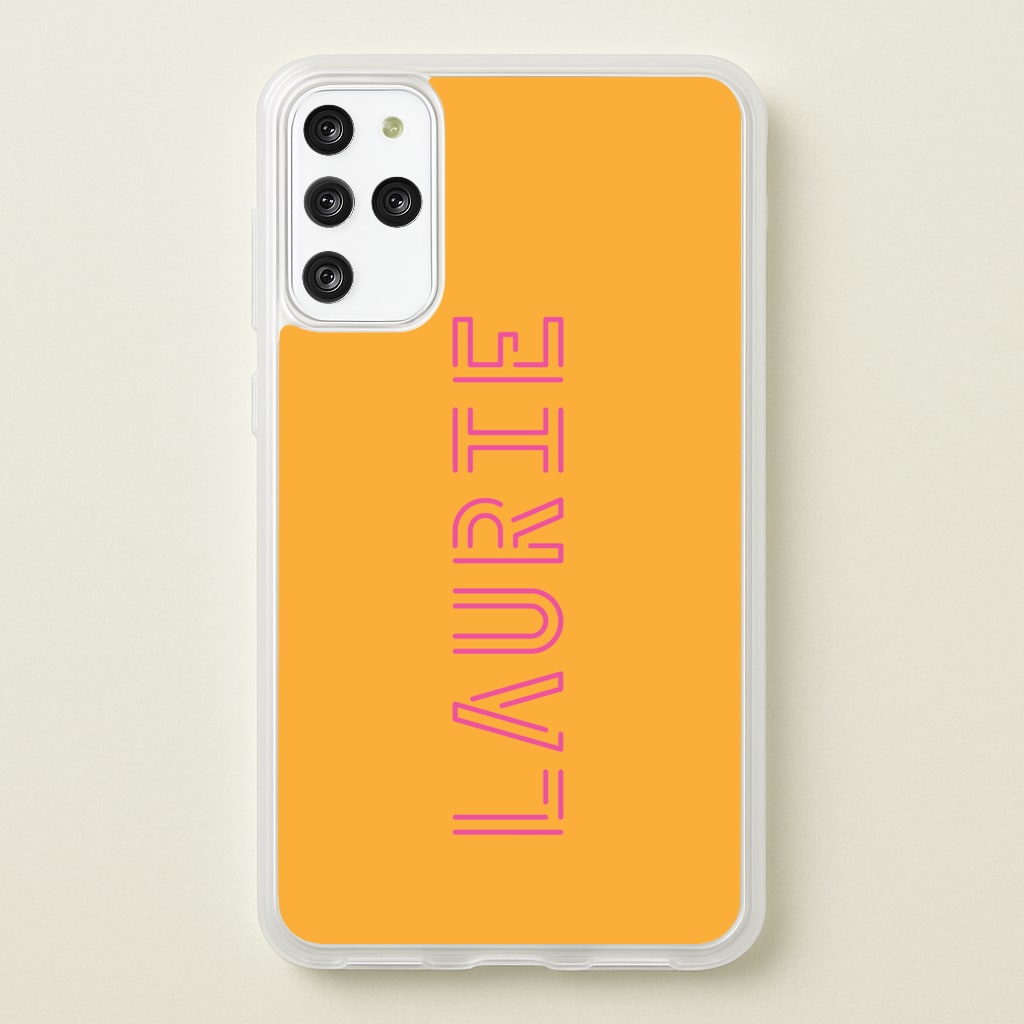 Neon Sign Personalised Name - Personalised Phone Case for Galaxy S20 Plus