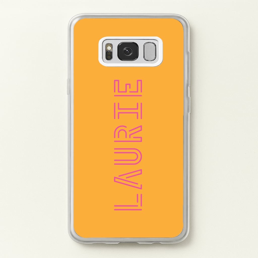 Neon Sign Personalised Name - Personalised Phone Case for Galaxy S8 Plus