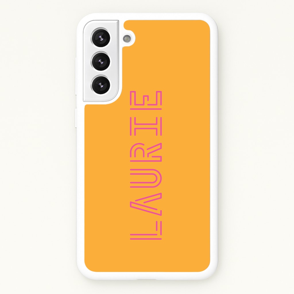 Neon Sign Personalised Name - Personalised Phone Case for Galaxy S22 Plus