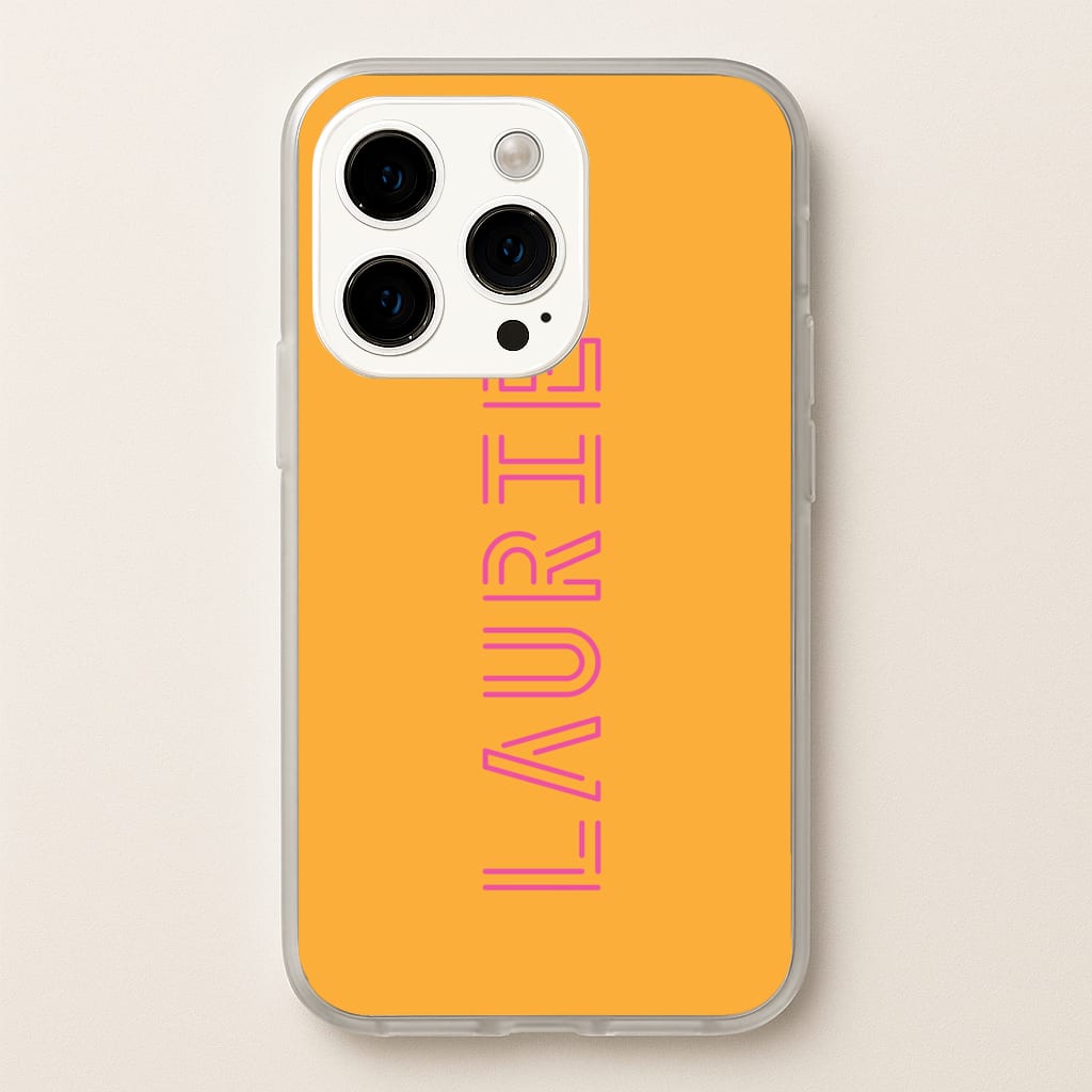 Neon Sign Personalised Name - Personalised Phone Case for iPhone 15 Pro Max