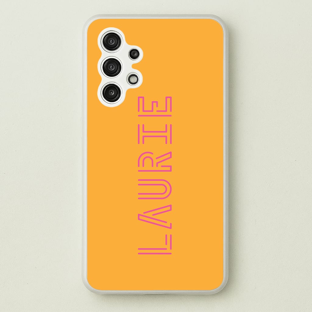 Neon Sign Personalised Name - Personalised Phone Case for Galaxy A13
