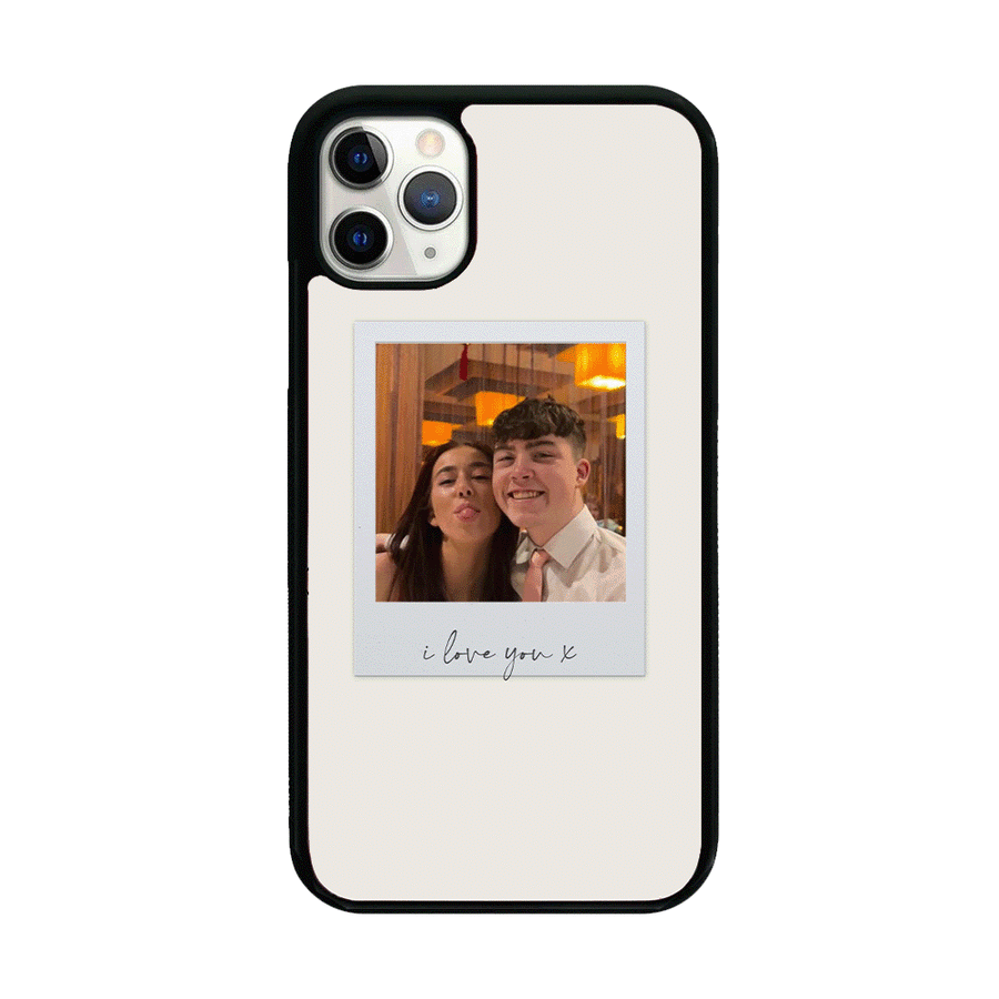 I Love You Polaroid - Personalised Couples Phone Case
