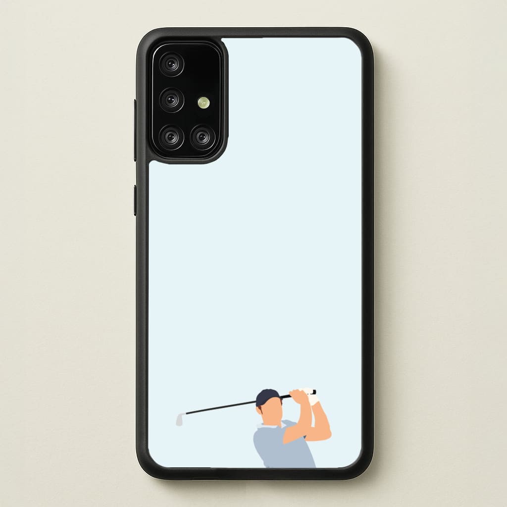 Sheffler - Golf - Golf Phone Case for Galaxy A71