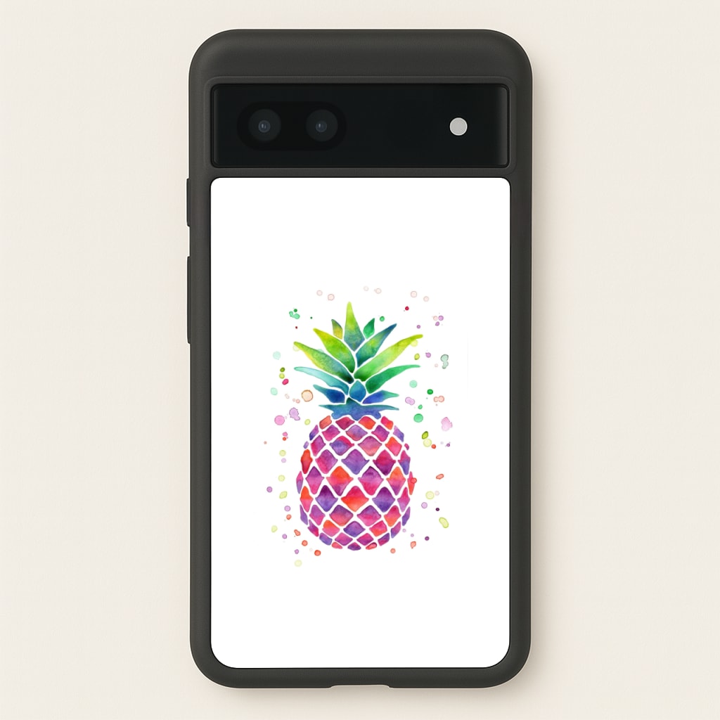 Watercolour Pineapple - Caspar Lee Phone Case for Google Pixel 6a