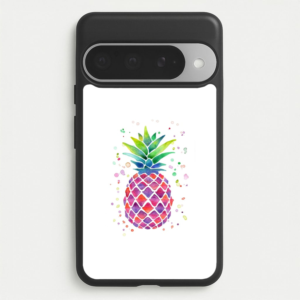 Watercolour Pineapple Phone Case for Google Pixel 10 Pro XL