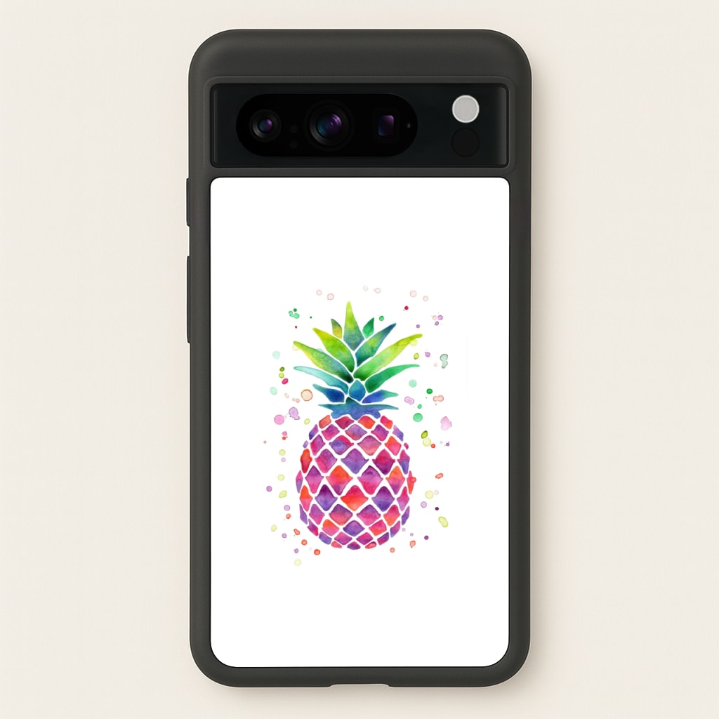 Watercolour Pineapple - Caspar Lee Phone Case for Google Pixel 8 Pro