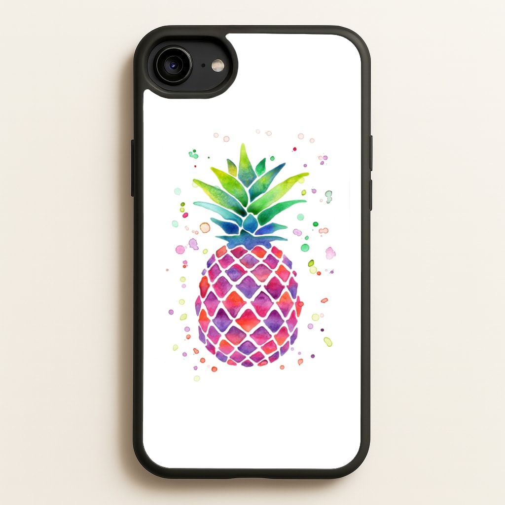 Watercolour Pineapple - Caspar Lee Phone Case for iPhone 6 / 7 / 8 / SE