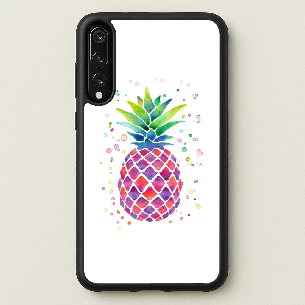 Watercolour Pineapple - Caspar Lee Phone Case for Huawei P20 Pro