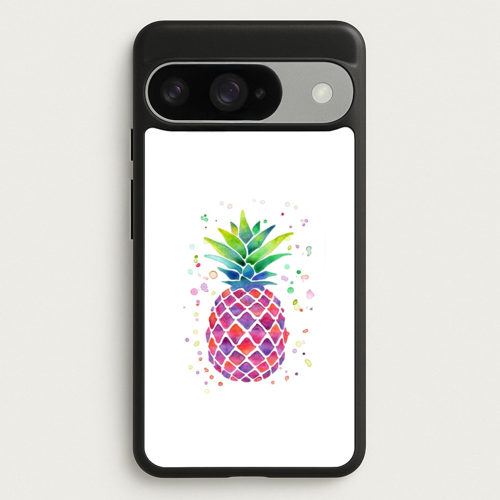 Watercolour Pineapple Phone Case for Google Pixel 10 / 10 Pro