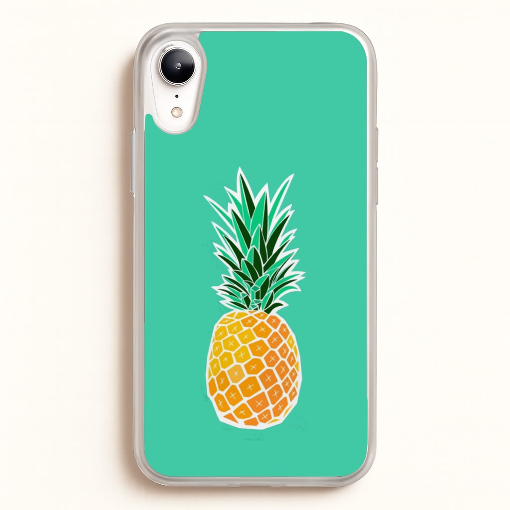 Cartoon Pineapple - Caspar Lee Phone Case for iPhone XR