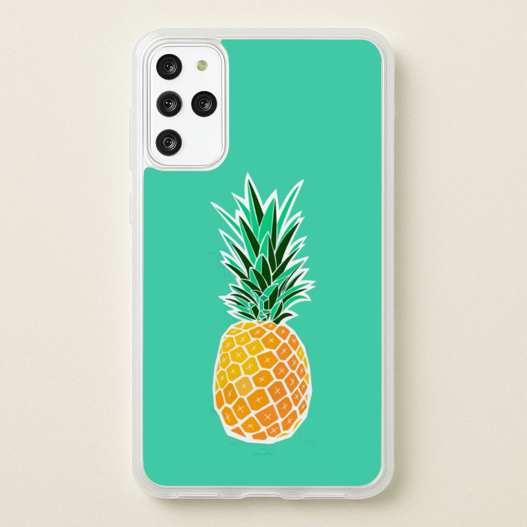 Cartoon Pineapple - Caspar Lee Phone Case for Galaxy S20 Plus