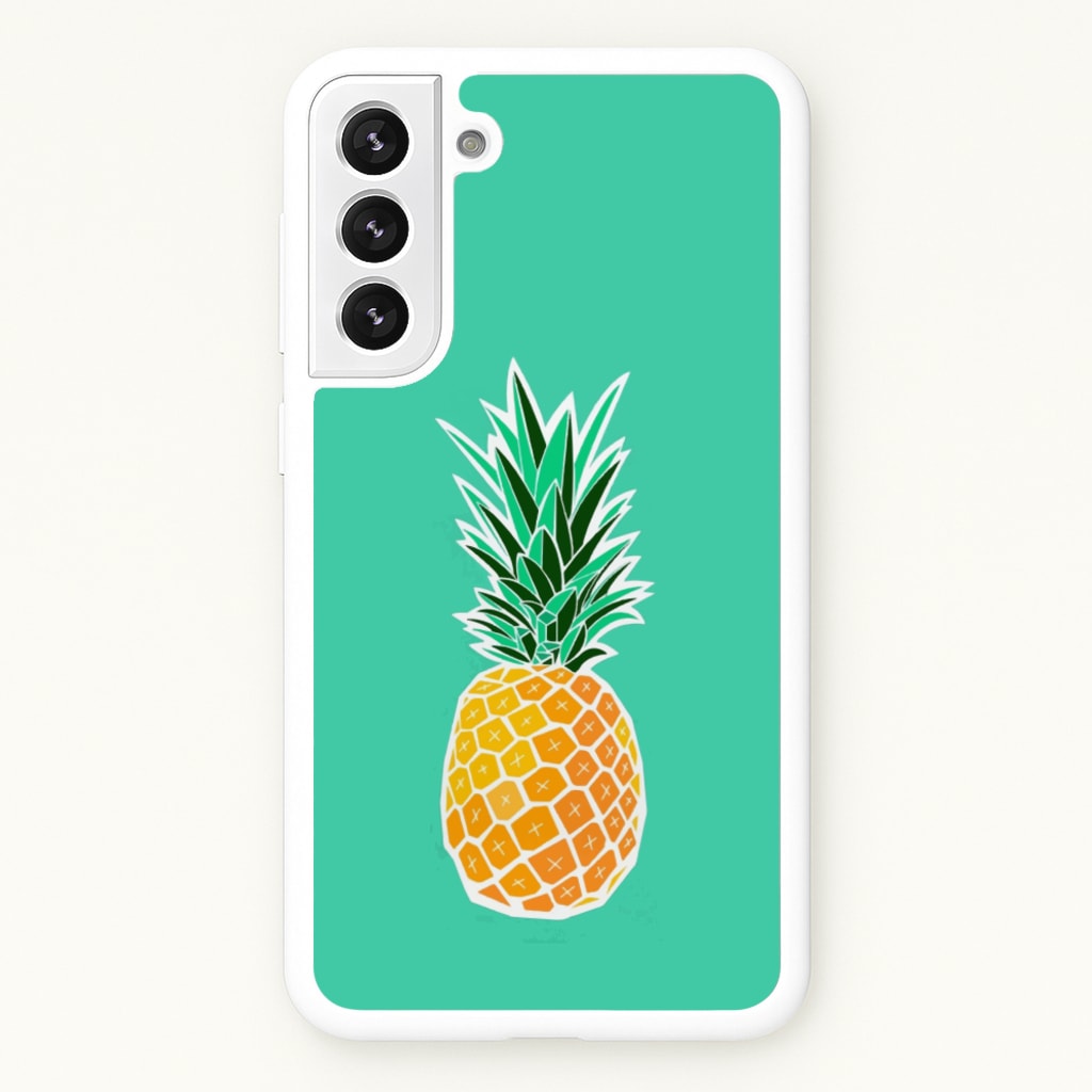 Cartoon Pineapple - Caspar Lee Phone Case for Galaxy S22 Plus