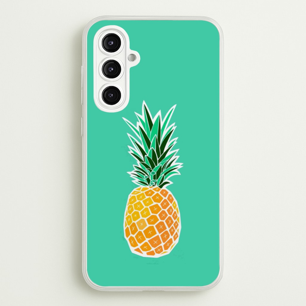 Cartoon Pineapple - Caspar Lee Phone Case for Galaxy A16
