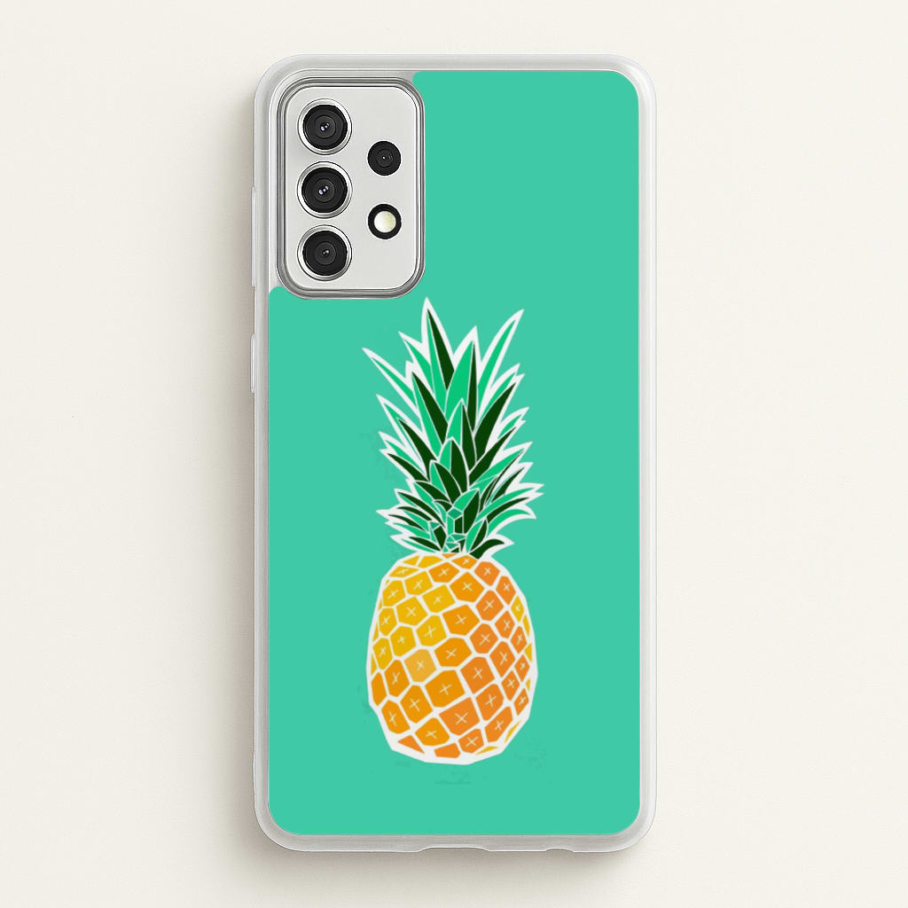 Cartoon Pineapple - Caspar Lee Phone Case for Galaxy A52 / A52s