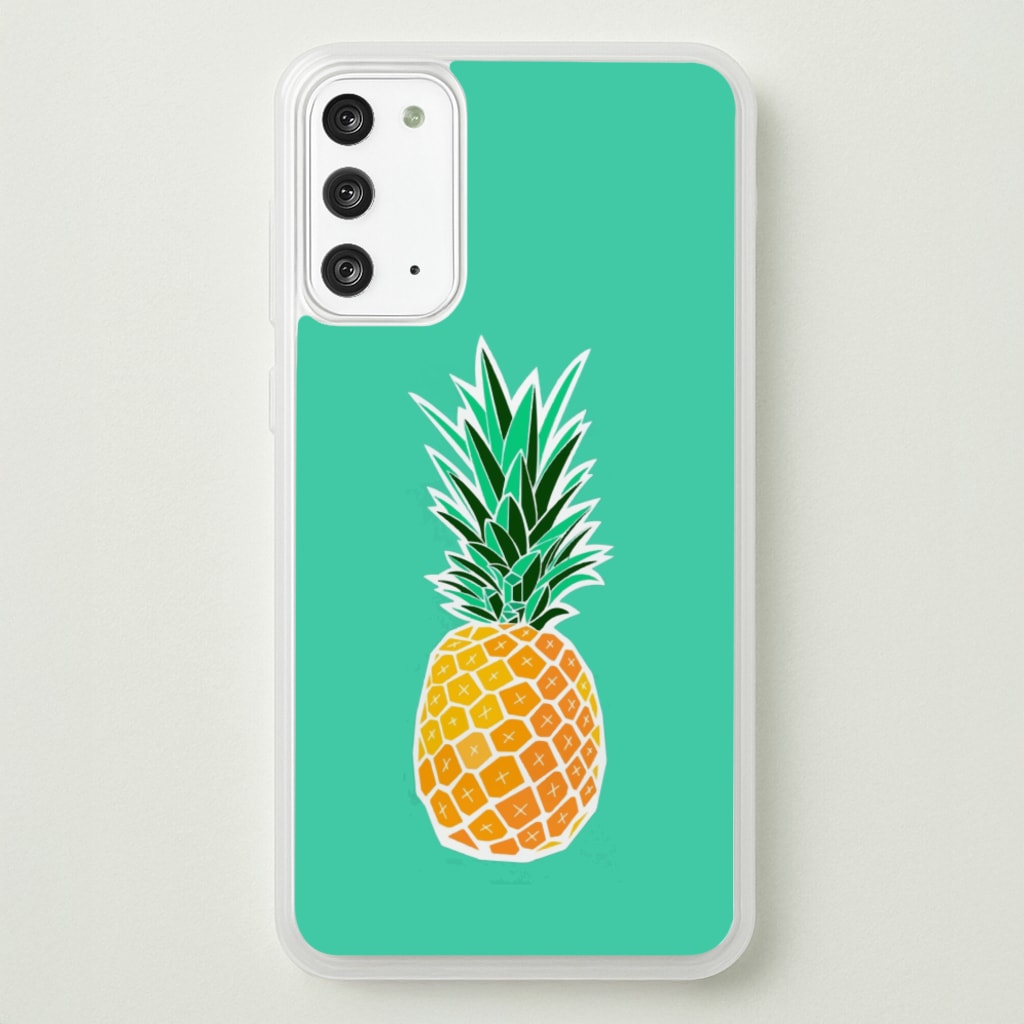Cartoon Pineapple - Caspar Lee Phone Case for Galaxy Note 20