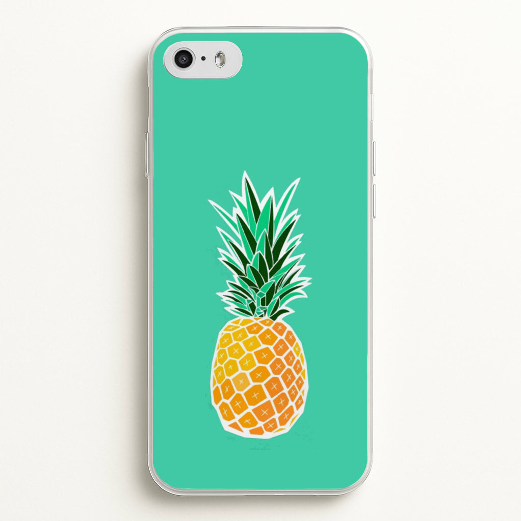 Cartoon Pineapple - Caspar Lee Phone Case for iPhone 5 / 5s / SE 2016