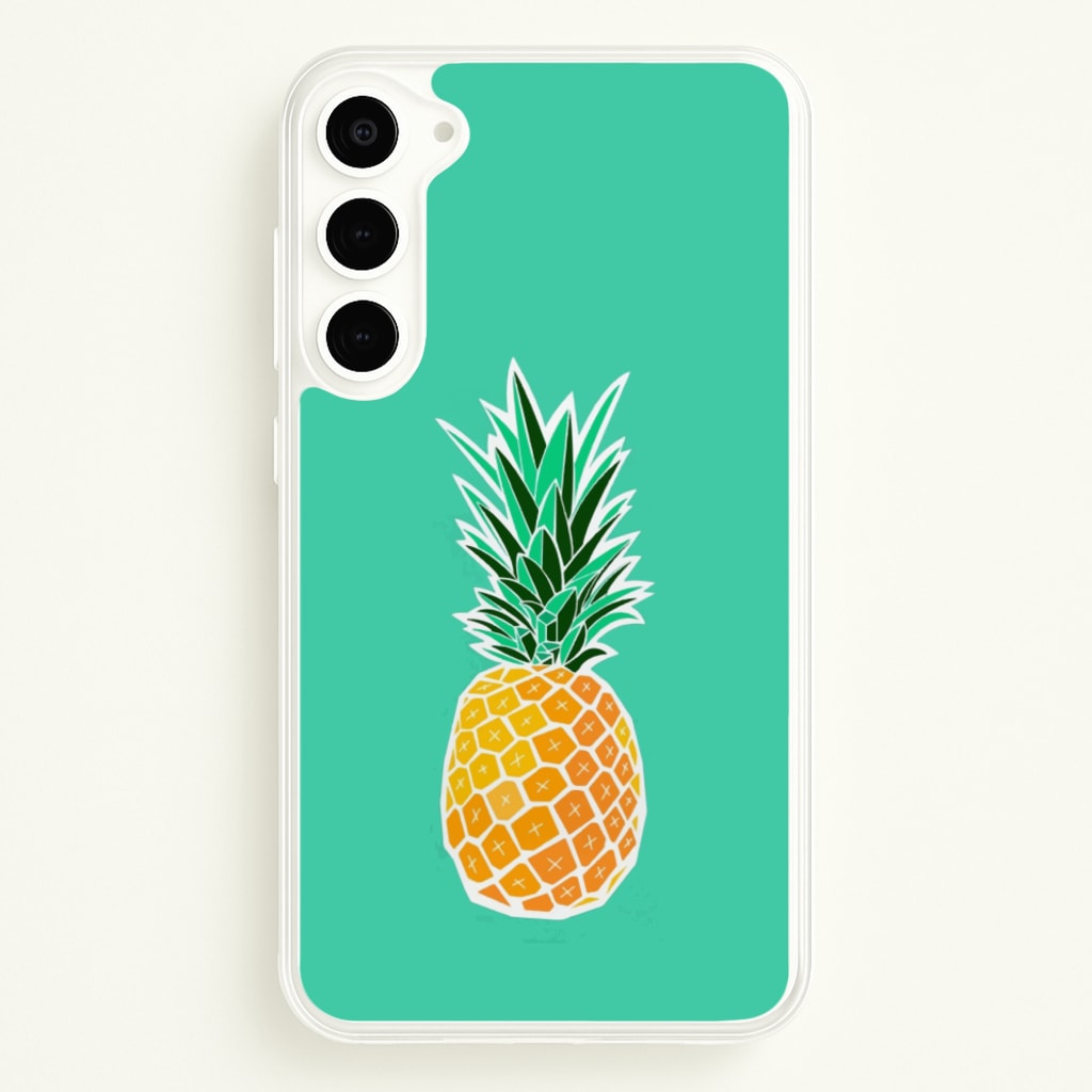 Cartoon Pineapple - Caspar Lee Phone Case for Galaxy S23 Plus