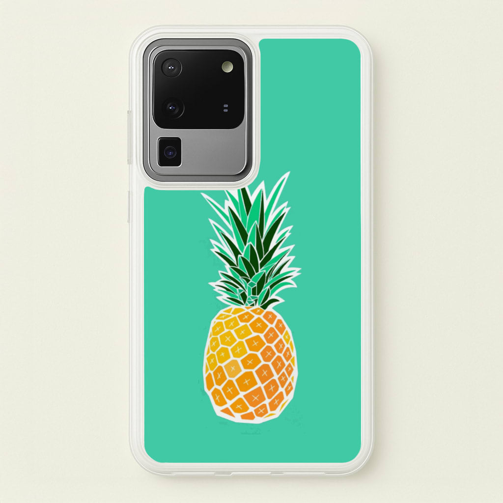 Cartoon Pineapple - Caspar Lee Phone Case for Galaxy S20 Ultra
