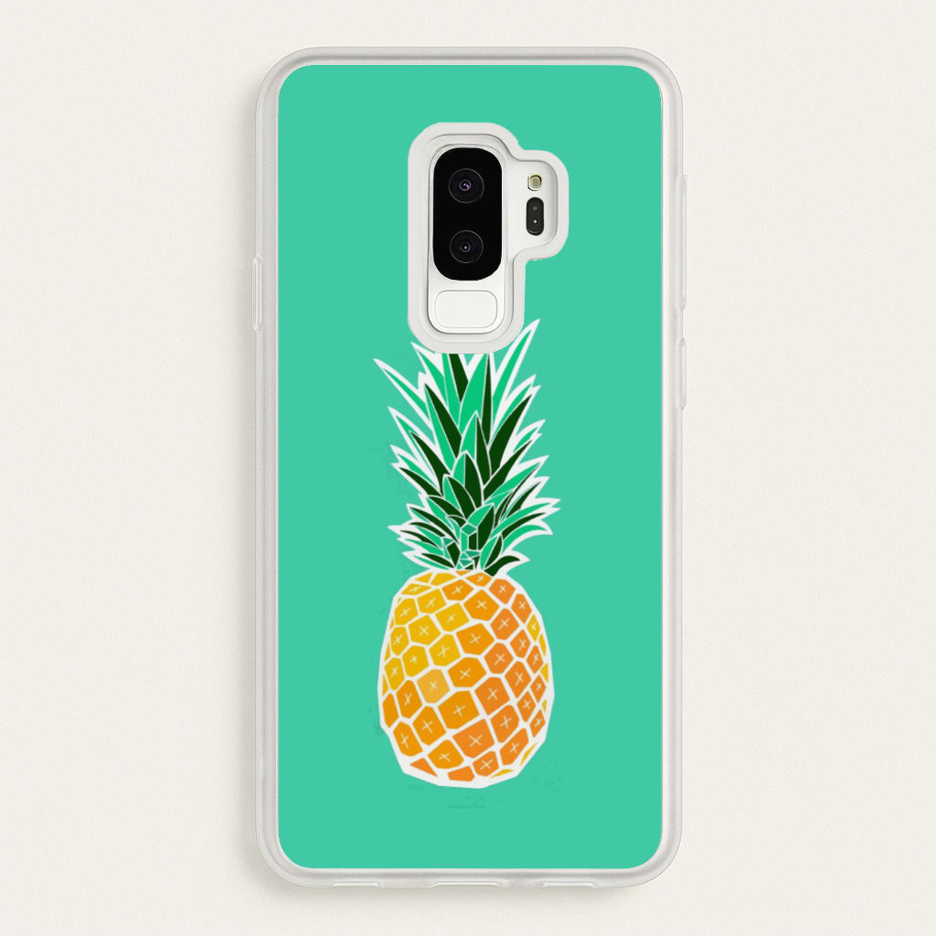 Cartoon Pineapple - Caspar Lee Phone Case for Galaxy S9 Plus