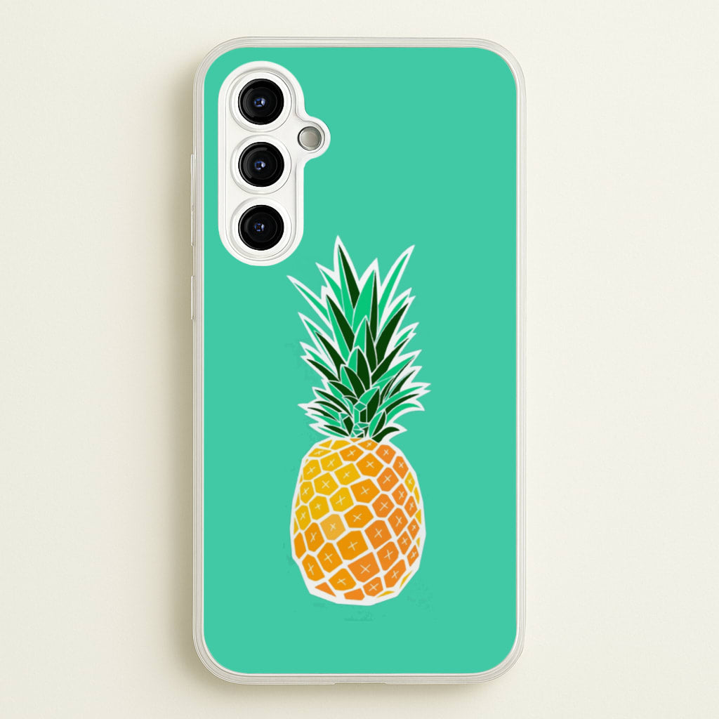 Cartoon Pineapple - Caspar Lee Phone Case for Galaxy A54
