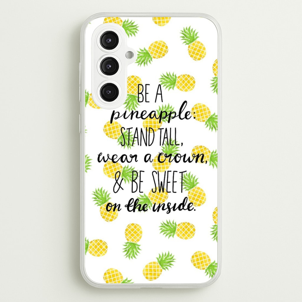 Be A Pineapple - Caspar Lee Phone Case for Galaxy S23FE