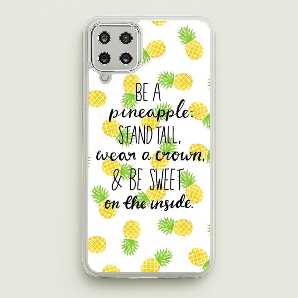 Be A Pineapple - Caspar Lee Phone Case for Galaxy A12