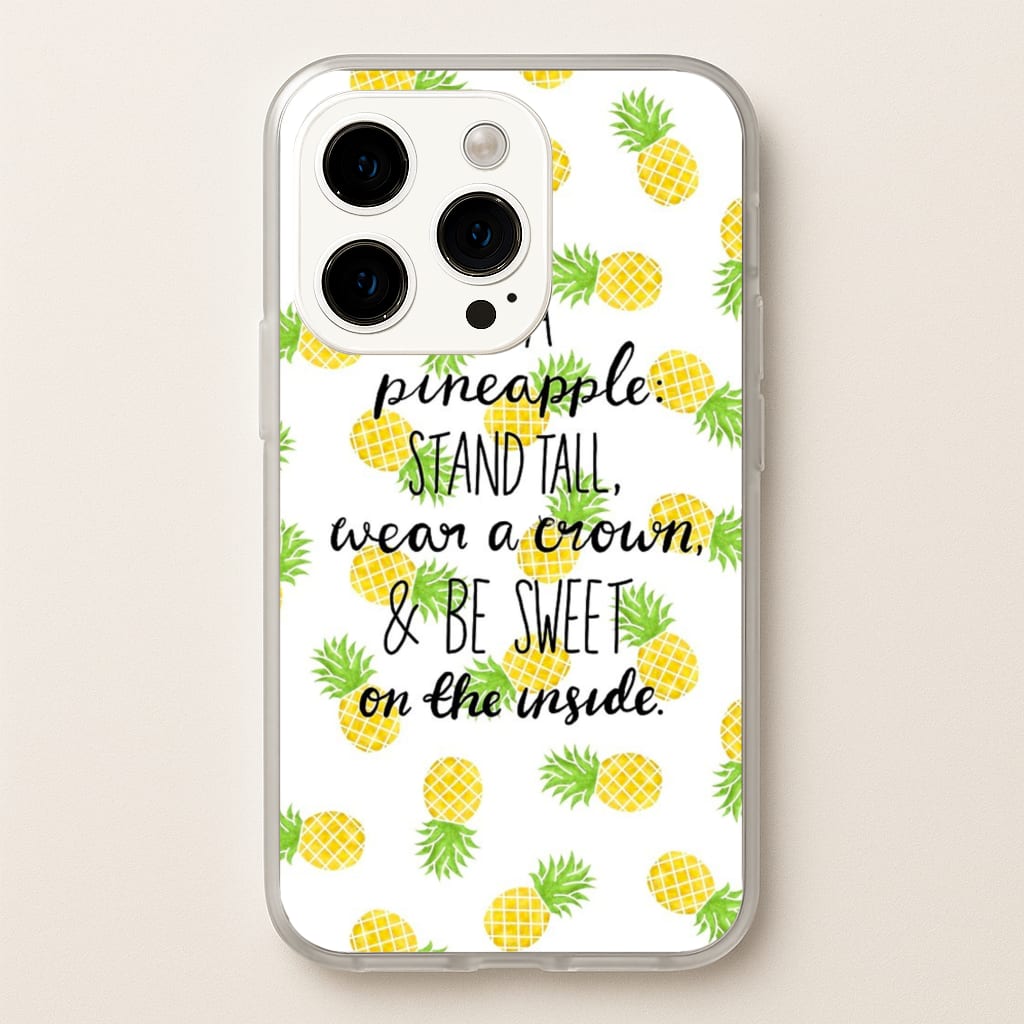 Be A Pineapple - Caspar Lee Phone Case for iPhone 14 Pro