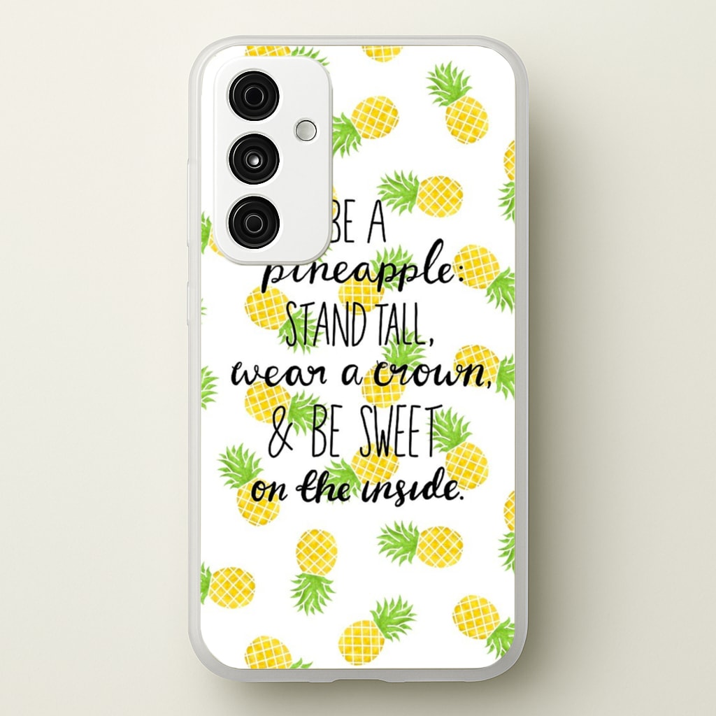 Be A Pineapple - Caspar Lee Phone Case for Galaxy A35