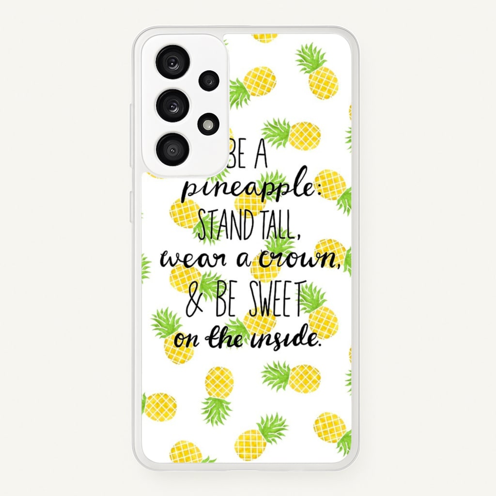 Be A Pineapple - Caspar Lee Phone Case for Galaxy A53