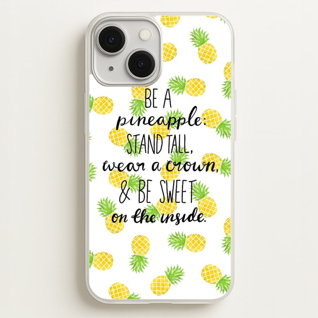 Be A Pineapple - Caspar Lee Phone Case for iPhone 13