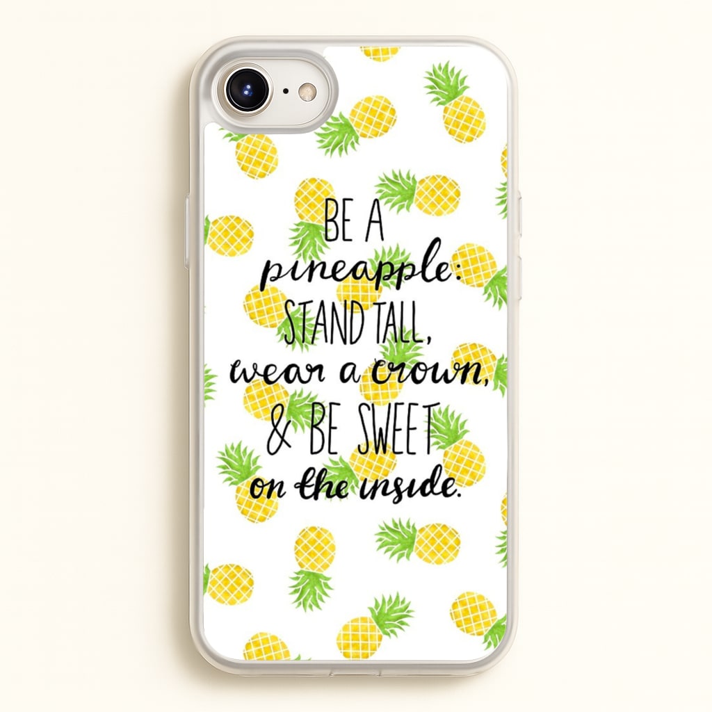 Be A Pineapple - Caspar Lee Phone Case for iPhone 6 Plus / 7 Plus / 8 Plus
